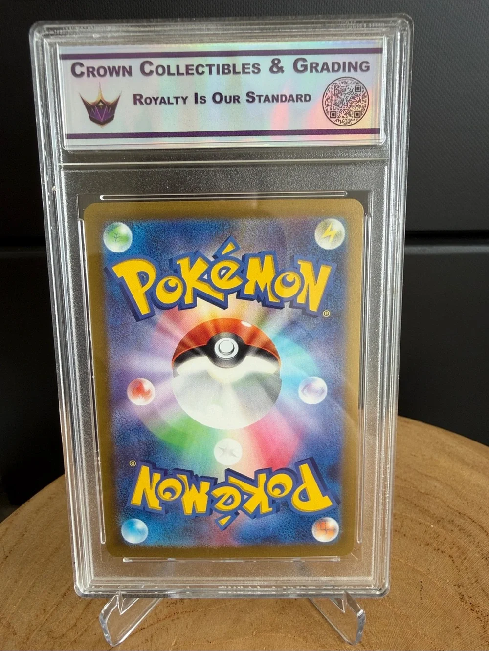 Pokemon Vaporeon Reverse Holo Card - Blue